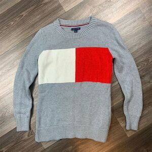 Tommy Hilfiger Men's M Multicolor Crew Neck Pullover Sweater